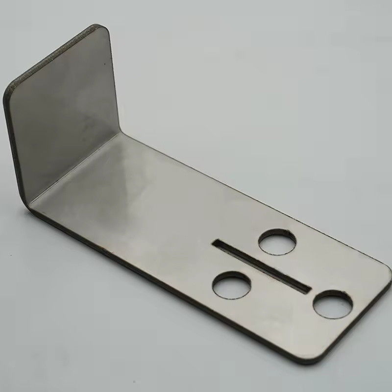 L-type Metal Bracket Laser Cut Stamped Bending Galvanized Steel L Bracket